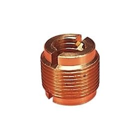 Brass Threaded Adaptor for Microphone Stands