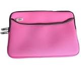 Zoom Produkt-Bild: XiRRiX Premium Mini Notebooktasche Neoprene Universal mit zus&auml;tzlichem Fach - Gr&ouml;&szlig;e: bis 10,2" - Farbe: pink (bulk)