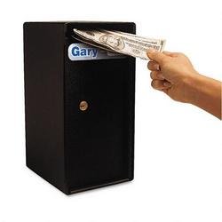 FireKing MS1206 Compact Cash Trim Key Lock Fire Safe, 15lbs, .29 Cu. Ft., Black