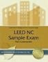 Leed NC Sample Exam: New Construction