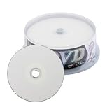 Ridata 8X Double Layer White Inkjet *HUB* Printable DVD+Rs in 25-Pak Cakebox