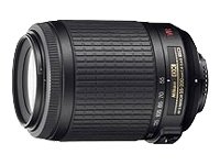 Nikon Zoom-Nikkor - Telephoto zoom lens - 55 mm - 200 mm - f/4.0-5.6 G ED-IF AF-S DX VR - Nikon F