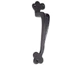 Door Pull Black Powder Coat 10 1/4