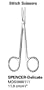 Stitch Scissors, Delicate Spencer - 4 1/4', 11 cm