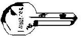 pack 10 Kwikset Key Blanks