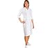 Barco Uniforms White Embroidered Dress (M)