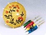 Cocktail Parasol Drink Umbrellas - Box of 144
