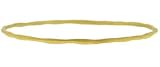 Ladies Thin Brushed and Hammered Bangle Bracelet