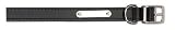 12"30cm Black Sewn Dog Collar #1