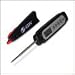 CDN Q2-450x Proaccurate Quicktip Digital Thermometer on a rope, Black.