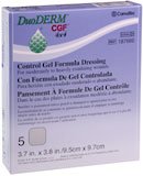 DuoDerm Control Gel Formula Dressing 5-4x4