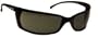 Arnette Matte Black "Slide" Sunglasses with Grey Green Lens