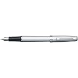 Sheaffer Prelude Silver Shimmer Broad Point Fountain Pen - SH-9137-0B