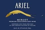 Ariel Merlot Non-alcohol 750ML