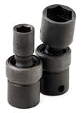 1/2 In Drive 6 Pt Swivel Metric Impact Socket - 10mm