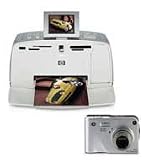 HP Photosmart 375 colour Printer and R507 Digital Camera bundle