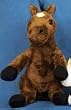Running Wild Brown Horse 15" Make Your Own *NO SEW* Stuffed Animal Kit w/ T-shirt