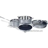 Click here to buy All-Clad Master Chef 2  6-Piece Cookware Set with Nonstick Fry Pan by All-Clad.