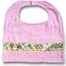 Baby : Pink Cuddle Bug Bib - Fully Reversible Bib for Babies & Toddlers