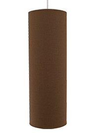 Tech Lighting 700FJTRMNC-LED Trimble Collection - Free Jack Pendant, Chrome Finish Brown Glass - LED