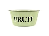 Enamelware French Country Granitware Green Fruit Bowl
