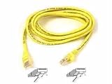 CAT5E Patch Cable  RJ45M/RJ45M; 7 Yellow