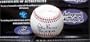 Yogi Berra & Don Larsen autographed baseball inscribed 10 8 56