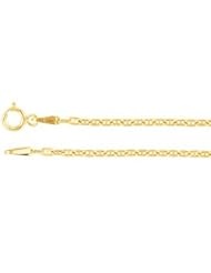1.75 mm Hollow, Anchor Chain 14K Yellow 7 Inch Ch225
