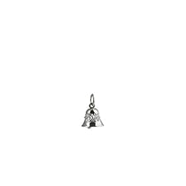 British Jewellery Workshops Silver 10x11mm Ringing Bell charm