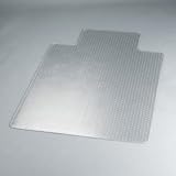 Rubbermaid 40620 46 by 60-Inch Diamond Berber Chair Mat for Standard Pile Carpet, Clear