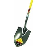Seymour S700 48-Inch Fiberglass Long Handle Structron Round Point Shovel