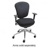 Safco 3443BL Chair, High Back, Metro Collection, Black
