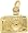 Camera Charm, Gold Plated Silver
