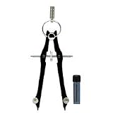 Mars GEO Spring Bow Student Compass For Circles to 8" Diameter, Lead Tube (STD956BK) Category: Compasses