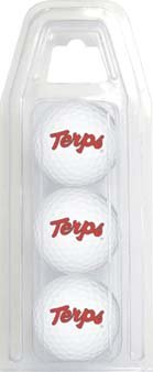 Maryland Terrapins Of) Ncaa 15 Golf Ball Pack