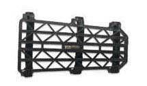 SAUNDERS DIAMOND DEFENDER ARMGUARD VENTILATED ARMGUARDColor: Black / Size: 2.25'' x 5-5/8''