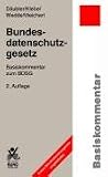 Bundesdatenschutzgesetz: Basiskommentar zum BDSG