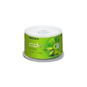 Sony CDR 48x, 80 Min., 700 MB, 50 Pack Spindle