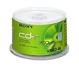 Sony CDR 48x, 80 Min., 700 MB, 50 Pack Spindle