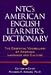 Book NTC's American English Learners Dictionary. Thr Essential Vocabulary of American Language and Culture.