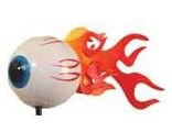 Eyeball Flaming Antenna Ball Topper