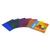 Farbfolienset 19x19cm PAR-56 sechs Farben