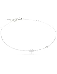 Shy by Sydney Evan Star Bracelet with Diamond Bezel, 6.25"+Extender 0.50"