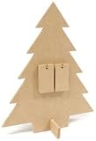 Beyond The Page MDF Days Til Christmas Countdown Tree