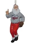 MINNESOTA TWINS SANTA CLAUS CHRISTMAS ORNAMENT
