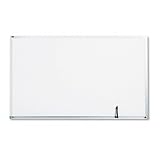 Quartet Standard Dry-Erase Board, Melamine, 6 feet x 4 feet, White, Aluminum Frame (S537)