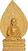 Meditating Buddha Wood Carving 15 x 9 inches (woodbuddha025)