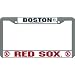 Boston Red Sox Chrome License Plate Frame