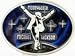 MJ MICHAEL JACKSON MOONWALKER BELT BUCKLE CLASP CLIP FASTENER picture
