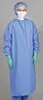 [Itm] X-Large, Ciel Blue [Acsry To]: SURGEONS GOWN,BLOCKADE FABRIC. CEIL BLUE. CO... see description
